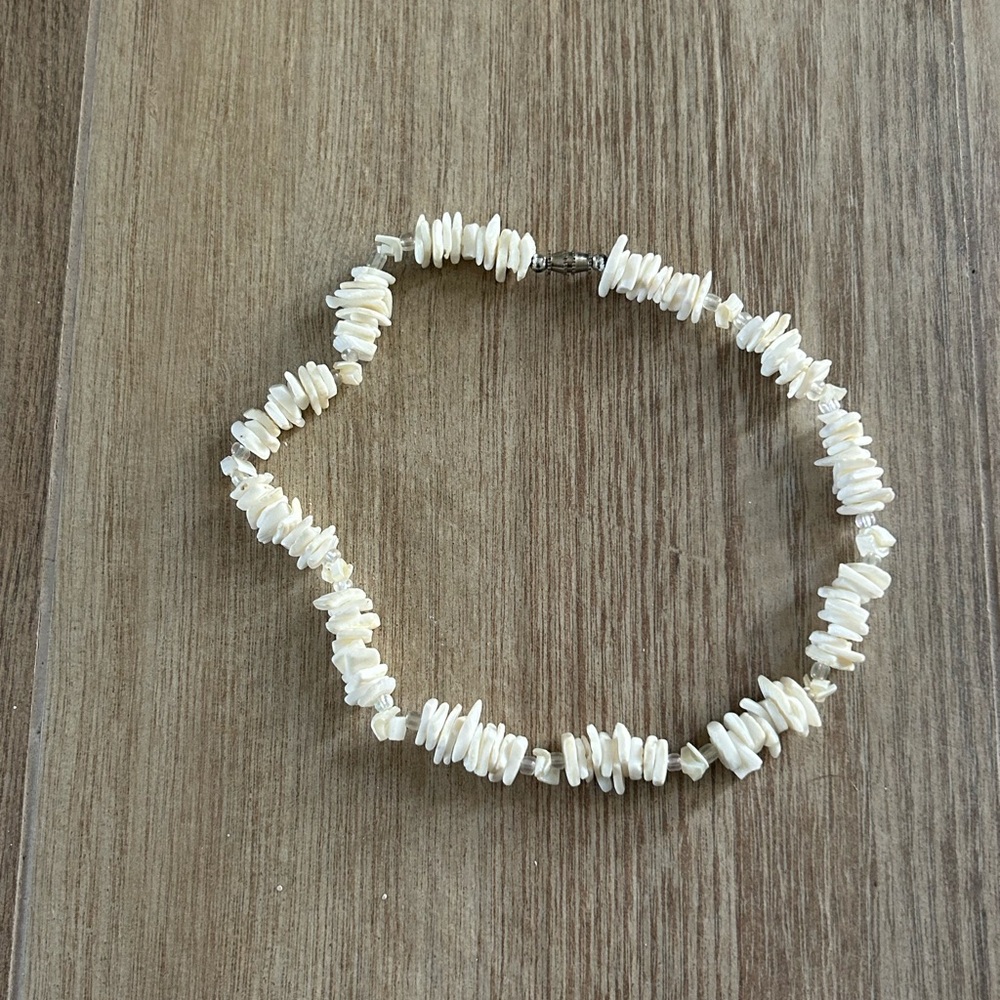 Chic Cream Shell Necklace